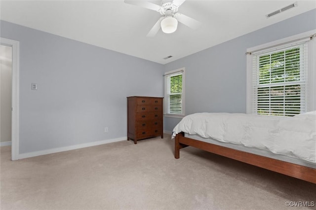 2730 Dalkeith Dr, Henrico, VA 23233 - bedroom featuring carpet, baseboards, and a ceiling fan