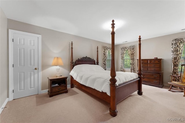 2730 Dalkeith Dr, Henrico, VA 23233 - bedroom with carpet flooring and baseboards