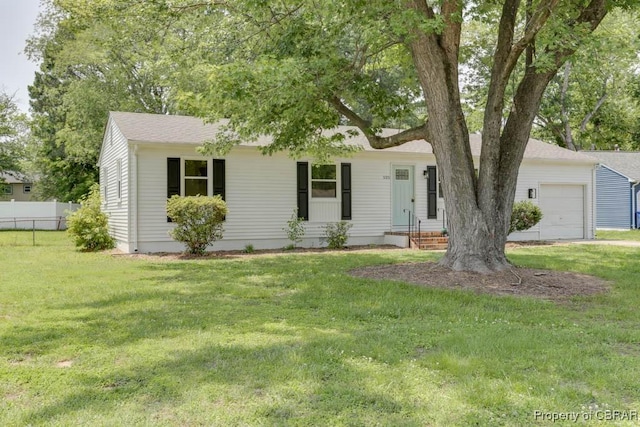 525 Helm Dr, Newport News, VA 23602 - view of front of property featuring a garage