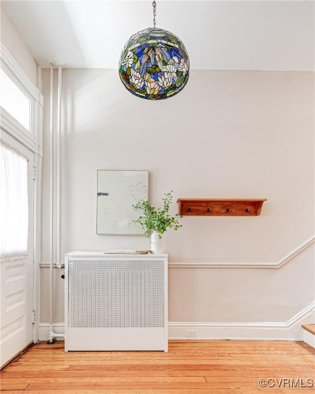 2210 Stuart Ave, Richmond, VA 23220 - detailed view of wood finished floors and baseboards