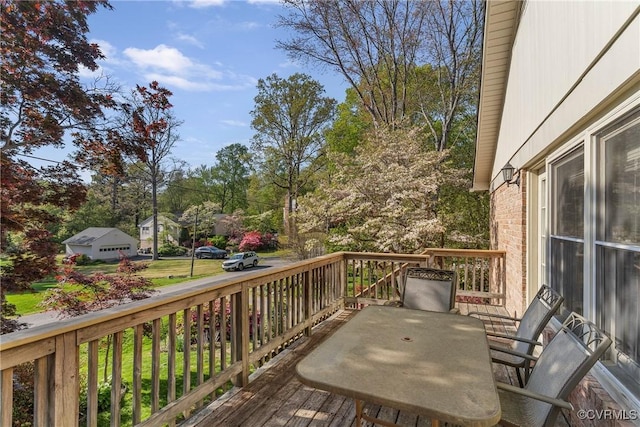 2133 Bloomsherry Dr, Chesterfield, VA 23235 - view of wooden terrace