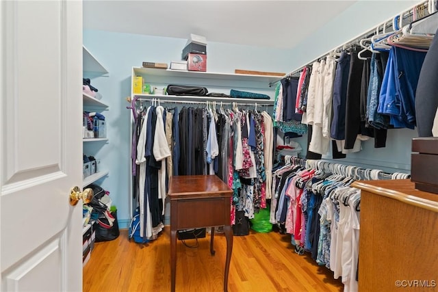 2133 Bloomsherry Dr, Chesterfield, VA 23235 - spacious closet featuring wood finished floors