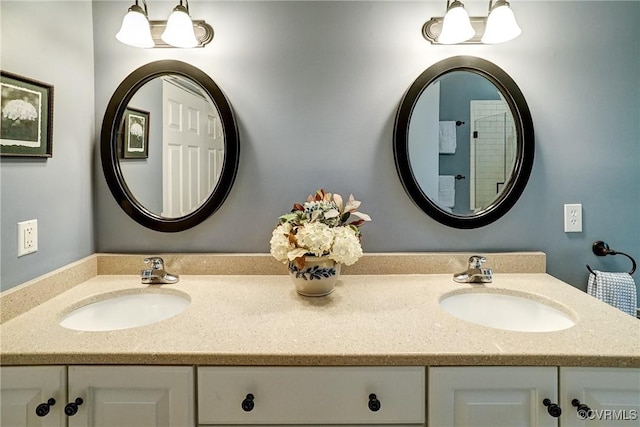 423 Elm Creek Dr, Manakin Sabot, VA 23103 - full bathroom with double vanity