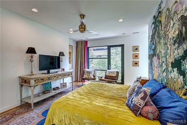 26171/2 Floyd Ave, Richmond, VA 23220 - bedroom featuring recessed lighting and wood finished floors