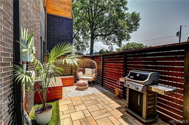 26171/2 Floyd Ave, Richmond, VA 23220 - view of patio / terrace with a grill