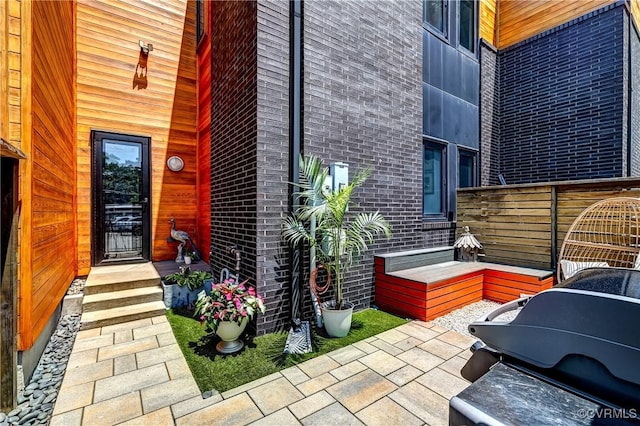 26171/2 Floyd Ave, Richmond, VA 23220 - property entrance featuring brick siding