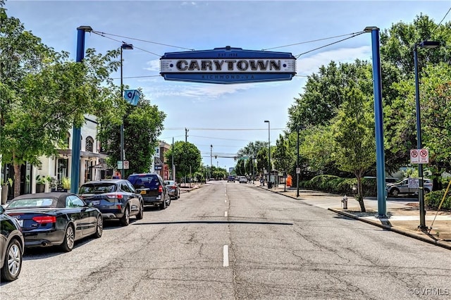 26171/2 Floyd Ave, Richmond, VA 23220 - view of asphalt road featuring street lighting, sidewalks, traffic signs, and curbs