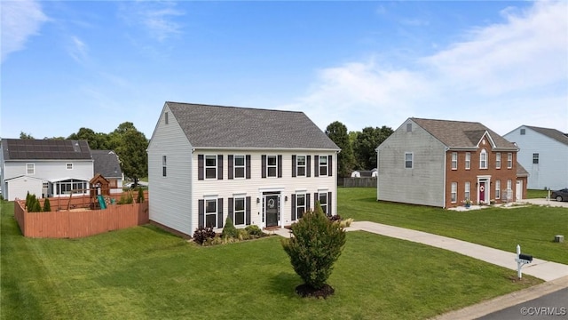 1716 First Colonial Ct, Richmond, VA 23231 - colonial home featuring a residential view
