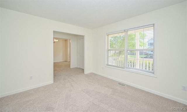 833 Tavern Green Rd, Glen Allen, VA 23060 - carpeted empty room with baseboards