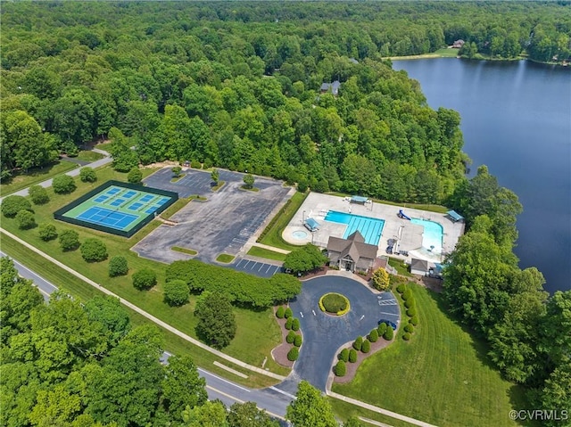 12055 Hadden Hall Dr, Chesterfield, VA 23838 - view of property location featuring a forest and a nearby body of water