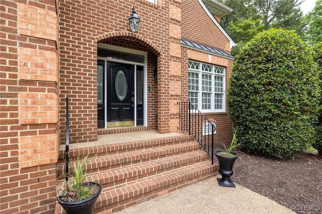 11407 Timber Point Dr, Chesterfield, VA 23838 - entrance to property with brick siding