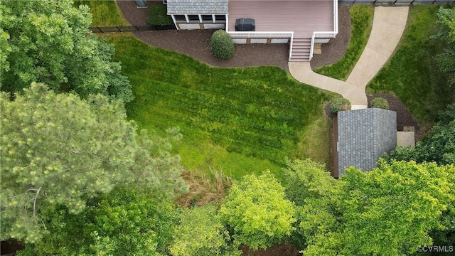 11407 Timber Point Dr, Chesterfield, VA 23838 - view from above of property