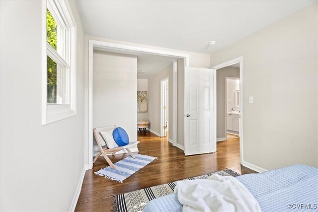 12 Wheelhouse Ct, Petersburg, VA 23805 - bedroom featuring baseboards and wood finished floors