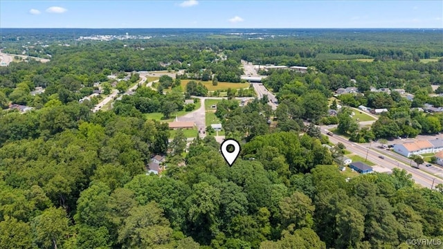 12 Wheelhouse Ct, Petersburg, VA 23805 - aerial view of property's location with a forest