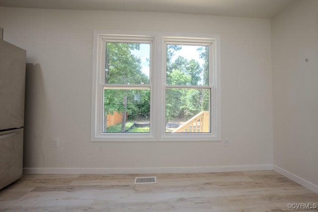 1602 Eden Ave, Henrico, VA 23231 - empty room with wood finished floors and baseboards