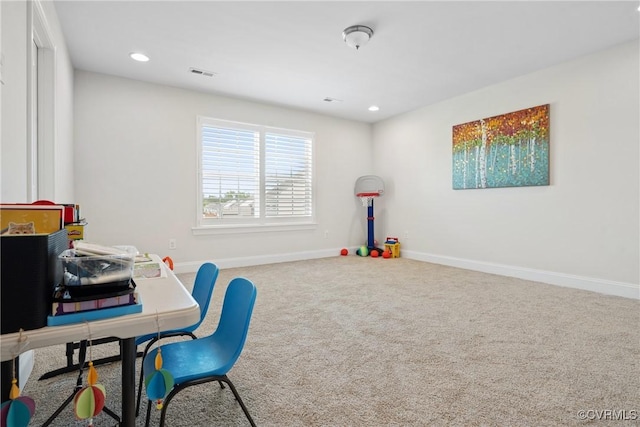6800 Alabaster Ln, Chesterfield, VA 23234 - carpeted office space with baseboards and recessed lighting