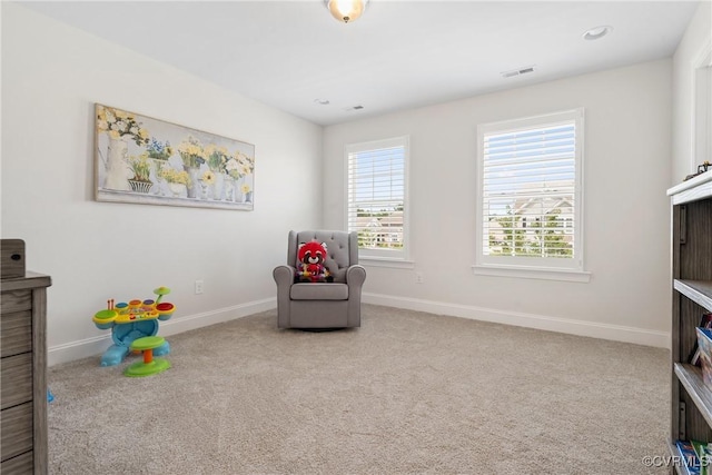 6800 Alabaster Ln, Chesterfield, VA 23234 - living area featuring carpet and baseboards