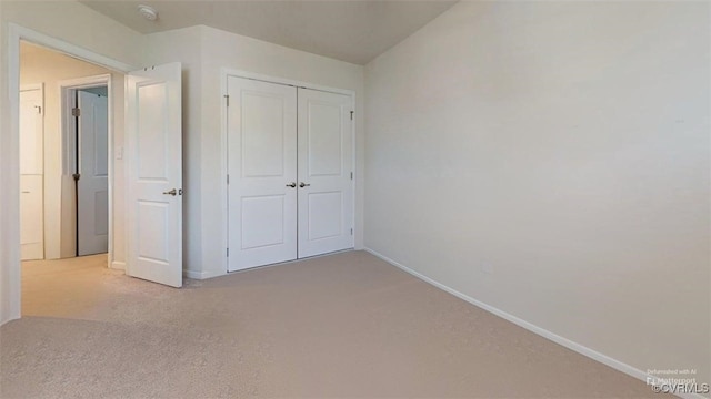 5324 Sandy Ridge Ct, Chesterfield, VA 23832 - unfurnished bedroom with baseboards, carpet, and a closet