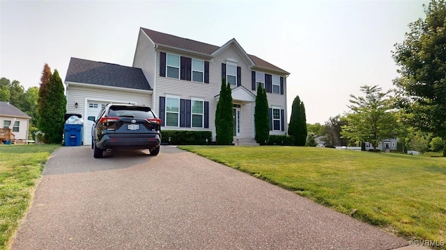 5324 Sandy Ridge Ct, Chesterfield, VA 23832 - colonial inspired home featuring driveway, a garage, and a front lawn