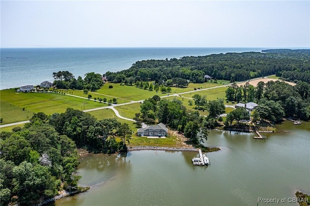241 Tranquility Rd, Reedville, VA 22539 - drone / aerial view of a nearby body of water