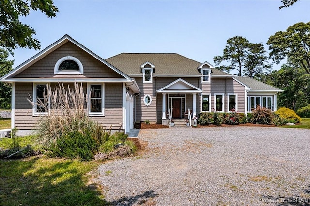 241 Tranquility Rd, Reedville, VA 22539 - view of front of property featuring gravel driveway