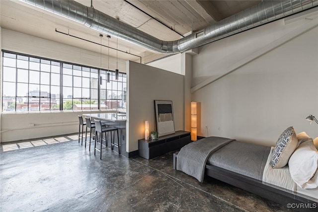 101 W Marshall St Unit U47, Richmond, VA 23220 - bedroom featuring concrete flooring