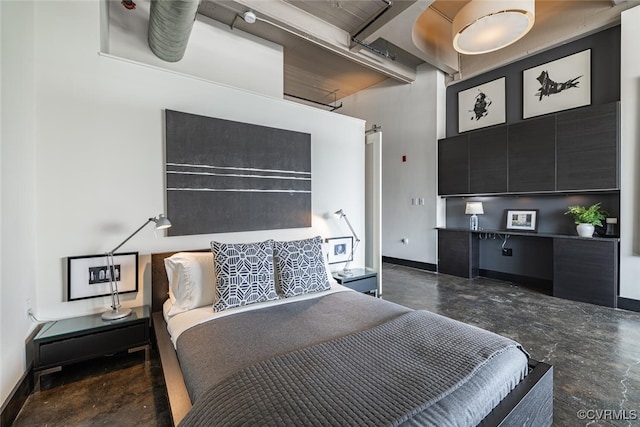 101 W Marshall St Unit U47, Richmond, VA 23220 - bedroom featuring baseboards and concrete flooring