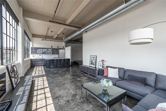 101 W Marshall St Unit U47, Richmond, VA 23220 - living area with healthy amount of natural light