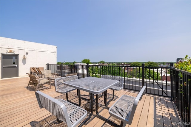 101 W Marshall St Unit U47, Richmond, VA 23220 - view of wooden deck