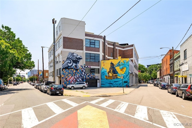 101 W Marshall St Unit U47, Richmond, VA 23220 - view of asphalt road featuring street lighting, sidewalks, and curbs