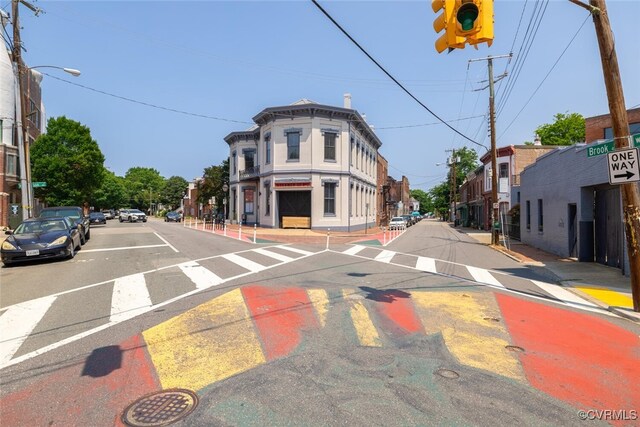 101 W Marshall St Unit U47, Richmond, VA 23220 - view of asphalt road featuring sidewalks, street lights, and curbs