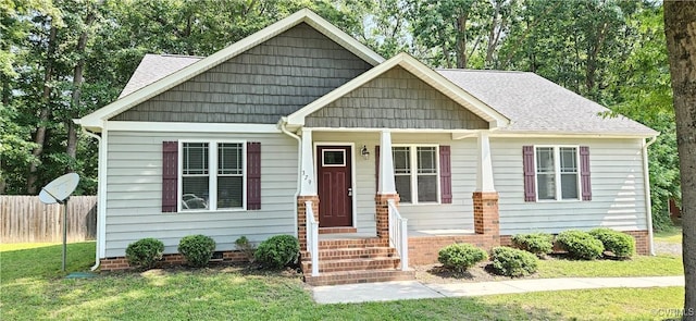 379 Moncuin Ct, Manquin, VA 23106 - bungalow with crawl space, a shingled roof, and entry steps