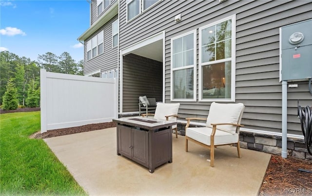 18304 Palisades Ct, Moseley, VA 23120 - view of patio / terrace