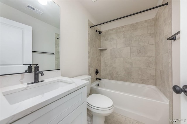 LOT8 Whartons Pass, Unionville, VA 22567 - bathroom with toilet, vanity, and bathtub / shower combination