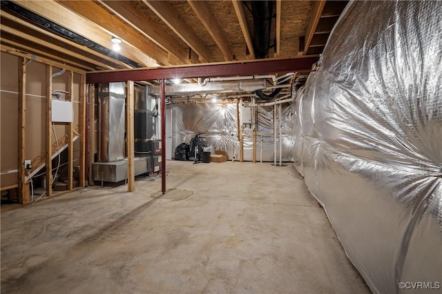 1012 Water Beech Rd, Midlothian, VA 23114 - unfinished below grade area featuring heating unit
