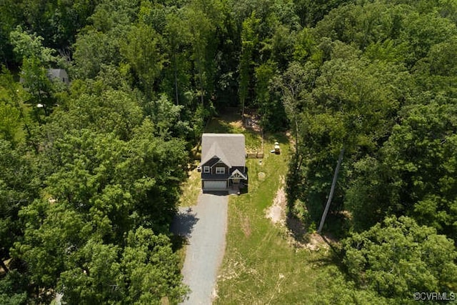 328 Peregrine Pl, Louisa, VA 23093 - aerial view of property's location featuring a heavily wooded area