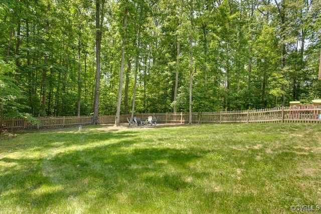 328 Peregrine Pl, Louisa, VA 23093 - view of fenced backyard