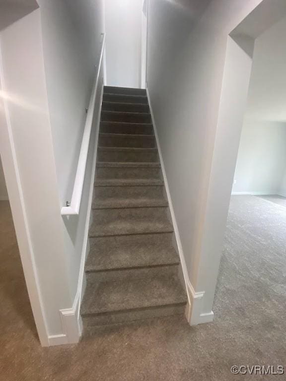 LOT9 Whartons Pass, Orange, VA 22567 - staircase featuring carpet and baseboards
