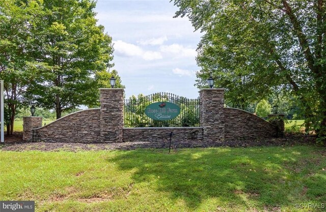 LOT9 Whartons Pass, Orange, VA 22567 - community sign featuring a yard