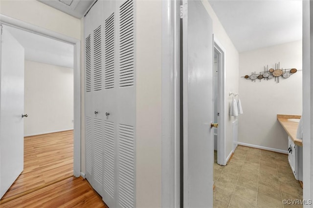11605 E Briar Patch Dr, Midlothian, VA 23113 - hall with baseboards