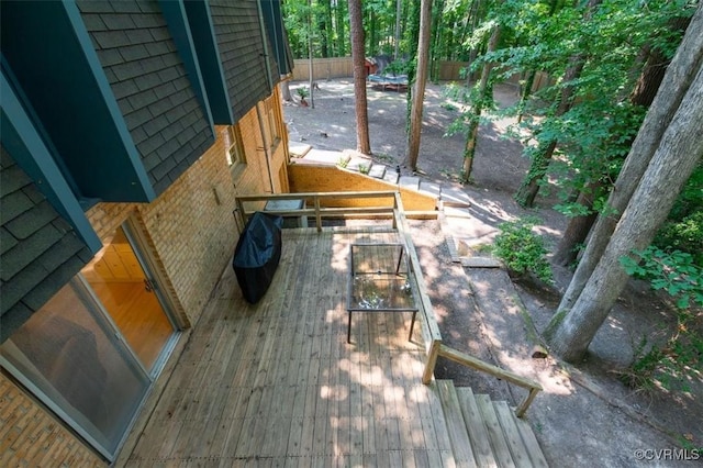 3301 E Princeton Rd, Petersburg, VA 23805 - view of wooden deck