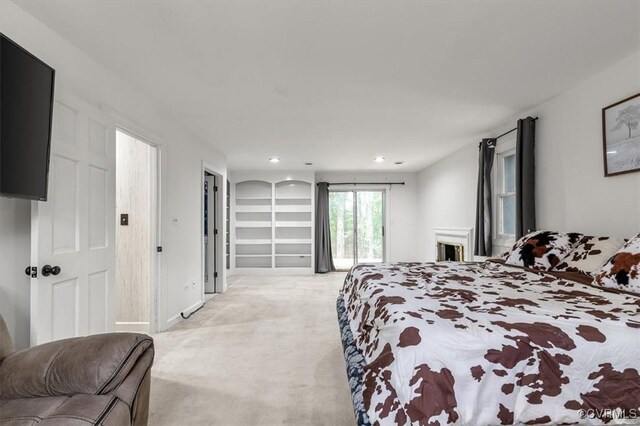 3301 E Princeton Rd, Petersburg, VA 23805 - bedroom with light carpet and recessed lighting