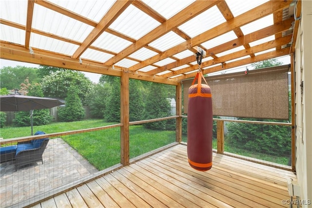 1815 Seddon Rd, Richmond, VA 23227 - wooden deck featuring a fenced backyard