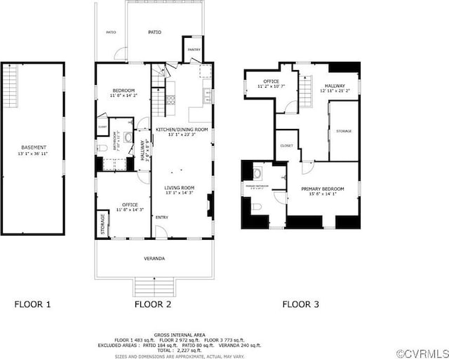 1815 Seddon Rd, Richmond, VA 23227 - view of property floor plan