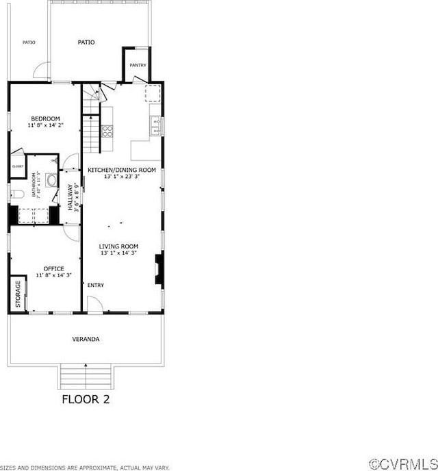1815 Seddon Rd, Richmond, VA 23227 - view of room layout