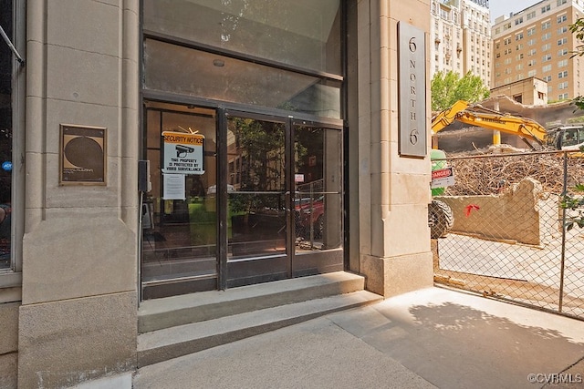 6 N 6th St Unit U3C, Richmond, VA 23219 - doorway to property featuring a city view