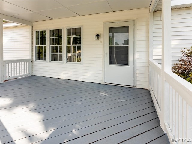 5810 Gunsight Ct, North Chesterfield, VA 23237 - view of deck