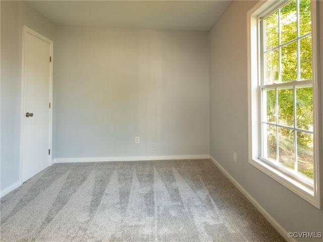 5810 Gunsight Ct, North Chesterfield, VA 23237 - spare room featuring carpet floors and baseboards