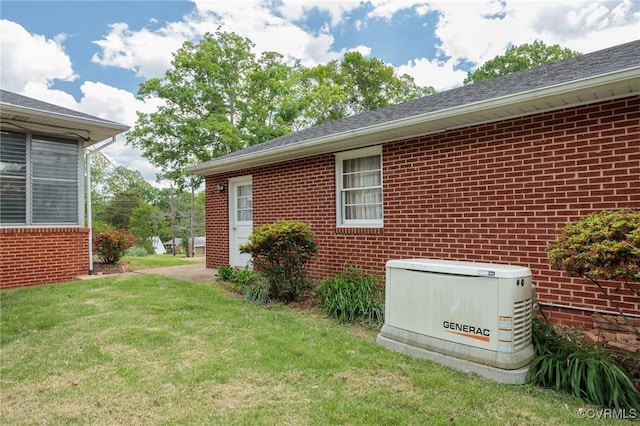 4212 Randolph Rd, North Chesterfield, VA 23236 - view of side of property featuring a lawn and brick siding
