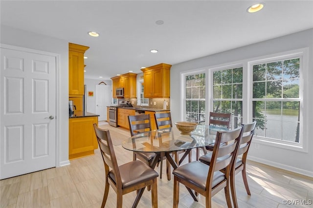 1222 Hull Harbor Rd, Heathsville, VA 22473 - dining space featuring recessed lighting
